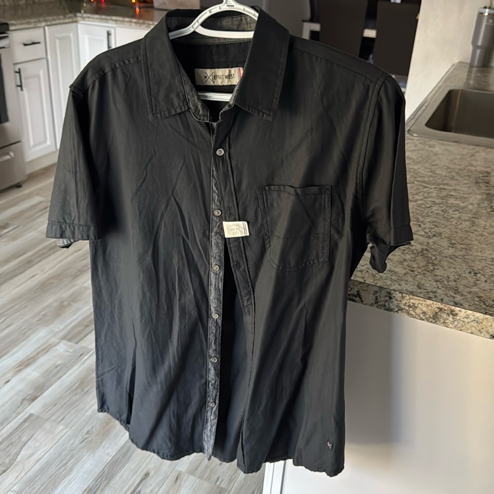 Brand new depart west button down